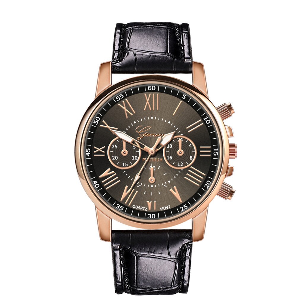 susenstone New Fashion Women Leather Band  Quartz Analog Wrist Watch Wristwatch Clock Gift High Quality Clock Luxury Dropship#9