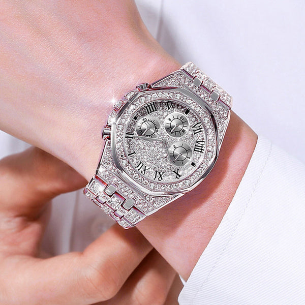 Fashion Women Watch with Diamond Watch Ladies Top Luxury Brand Ladies Casual Women's Bracelet Crystal Watches Relogio Feminino