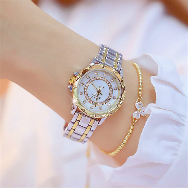 Women's Quartz Watch New Fashion Watch Factory Direct Sales Chain Watch Customized Women's Watch Full of Diamonds Generation in