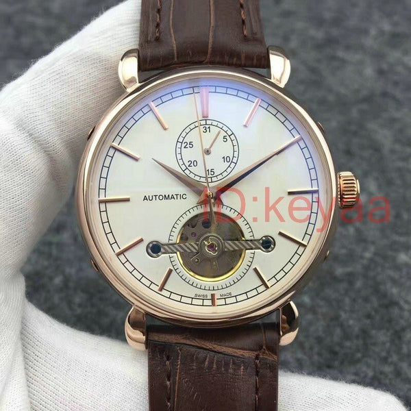 Tourbillon Top Luxury Brand Mechanical Mens Designer SS Automatic Movement Watch Sports Watches Self-wind AAA Wristwatches